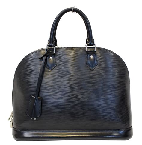 louis vuitton black epi leather bag